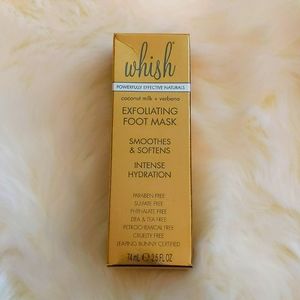 Whish Coconut Milk + Verbena Exfoliating Foot Mask